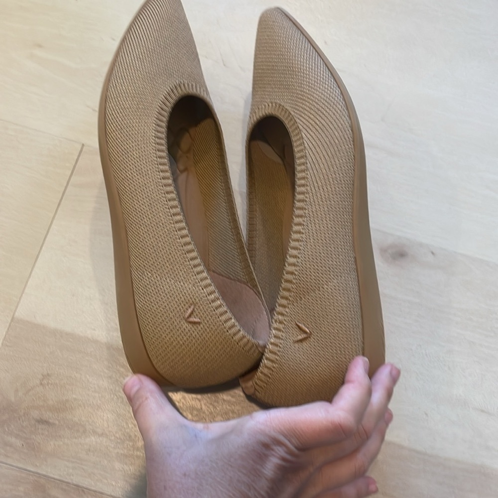 Vivaia Woven Pointed Toe Ballet Flat - Picture 5 of 13